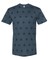 Men’s Star Print Crewneck T-Shirt for Casual, Street & Everyday Style Wear
